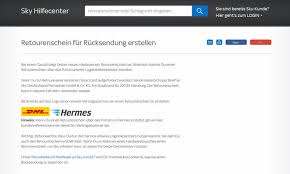 Was tun, wenn kabel deutschland nicht funktioniert? Sky Retoure Sky Gerate Zurucksenden