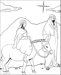 How to pray the rosary about 20 minutes necessary items: Printable Mary And Joseph Christmas Coloring Page For Kids Supplyme