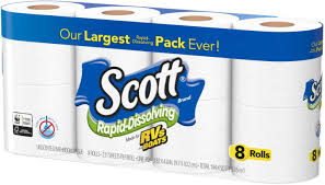 This doesn't speed up the biodegradation process, but it does keep the right balance of microbes that live inside your tank, feeding on the waste matter as a source of energy. Amazon Com Scott Rapid Dissolve Bath Tissue Made For Rvs And Boats 8 Rolls Health Household