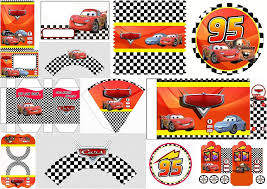 Cars Party Free Printable Kit Cars Party Cars Theme Birthday Party Cars Birthday