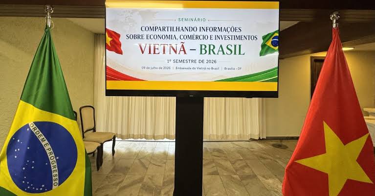 Vietnã e Brasil reforçam parceria estratégica e ampliam agenda de comércio  e investimentos em seminário realizado na Embaixada em Brasília -  Diplomacia Business
