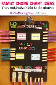 59 chore chart ideas for kids multiple kids diy chore