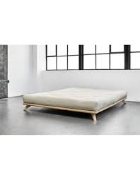 Senza Bed Karup Design Low Futon Style Uk Wide Delivery In 2020 Futon Bed Low Bed Frame Futon Bed Frames