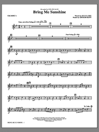 Sheet music arranged for piano/vocal/chords, and singer pro in e minor (transposable). Shaw Bring Me Sunshine Complete Set Of Parts Sheet Music For Orchestra Band