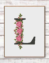 You can use different color for main one. Letter E Cross Stitch Pattern Flower Monogram Cross Stitch Floral Initial Cross Stitch Modern Cross Stitch Instant Download Pdf 892 Sewing Fiber Kits How To Shantived Com