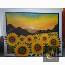 Lukisan bunga matahari diatas yang dilukis oleh affandi tentunya menggunakan goresan yang ekspresif, karena ciri khas dari affandi sendiri adalah goresannya yang sangat ekspresif. Jual Lukisan Bunga Matahari 3d Di Lapak Dylan Art Paintings Bukalapak
