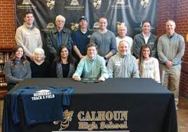 College Signing: Calhoun's Blalock signs to run with Reinhardt