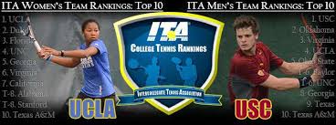 Get wta women's rankings, women's tennis rankings, wta tennis rankings, and wta rankings points. Ucla Usc Claim Top Spots In Ita Division I College Tennis Rankings