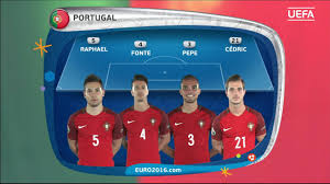 • portugal possess the three uefa euro 2020 participants with most euro final tournament appearances, pepe and joão • all 16 of the players who took the field for portugal's victory on home soil at the 2019 uefa nations league finals have. Euro 2016 Final Portugal Line Up V France Youtube