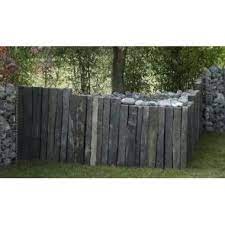 piquet de vigne en ardoise jardinerie jardiland amenagement jardin jardinerie deco jardin
