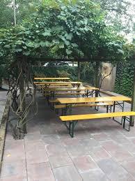 Vintage German Beer Garden Tables Beer Garden Design Patio Patio Garden