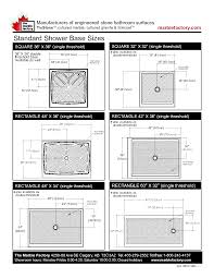 Shower Pan Sizes Best Studio Shower Base Sizes Shower Base Shower Pan Sizes