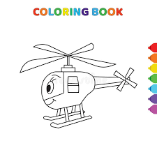 Helicopter coloring page for kids. Black Cartoon Helicopter White Stock Illustrations 910 Black Cartoon Helicopter White Stock Illustrations Vectors Clipart Dreamstime