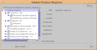 Adding And Removing Software With The Product Registry (Solaris 8 Advanced  Installation Guide)