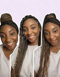 See more ideas about braid styles, natural hair . 6 Knotless Box Braid Styles We Love The Everygirl