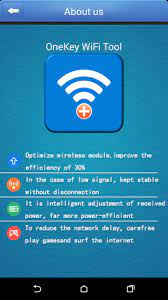You want to use free internet through wifi and download faster? Onekey Wifi Tool For Android Apk Download