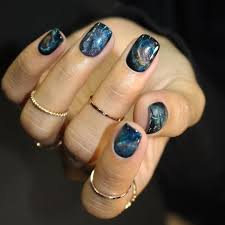 For this manicure we need acrylic paint. Pin By Jessica On Nails Acrylic Nail Designs Trendy Nails Galaxy Nail Art Dubai Khalifa