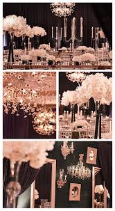 Backdrop Black And Rose Gold Party Theme Emerald Road Rose Gold Wedding Vintage Wedding Backdrop Wedding Decorations