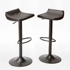 rst brands woven wicker patio bar stool