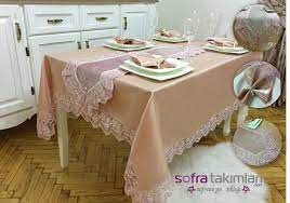 masa ortusu takimi lanette 12 kisilik masa taki urunler
