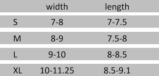 Measuring Cycling Gloves Sizing Charts Handske Gloves