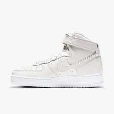 Today, the air force 1 stays true to its roots with the same soft and springy cushioning that changed sneaker history. Alyx X Nike Air Force 1 High Triple White Grailify