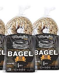 Bagels are one of our favorite vegan breakfast foods, so we've compiled a list of vegan cream cheese and bagel brands to put a smile on your face. Amazon Com O Dough S Thins Gluten Free Bagels Everything 100 Calorie Bagels Presliced 10 58 Ounce 3 Packs Grocery Gourmet Food