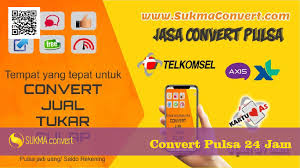 Apakah itu pulsa dan top up pulsa? Convert Pulsa 24 Jam Untuk Tukar Pulsa Jadi Uang