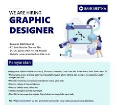 Check spelling or type a new query. Graphic Designer Di Pt Bank Mestika Dharma Tbk Informasi Lowongan Kerja Medan 2021 Terbaru Hari Ini