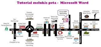 Pelan lokasi harus diletakkan di belakang kad. Kad Kahwin Diy Microsoft Word Microsoft Peta Belajar