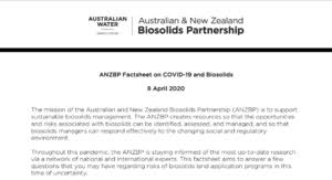 Australian New Zealand Biosolids Partnership