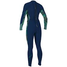 Oneill Bahia 3 2mm Back Zip Full Wetsuit Womens