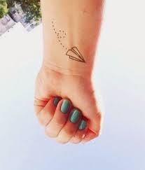 Paper Faces Bilek Ici Dovmeler Dovme Tasarimlari Ucak Dovmeler Fake Tattoos