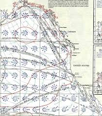 North Pacific Pilot Charts February