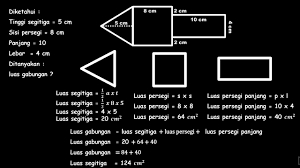 We did not find results for: Menghitung Luas Gabungan Bangun Datar Segitiga Persegi Dan Persegi Panjang Youtube