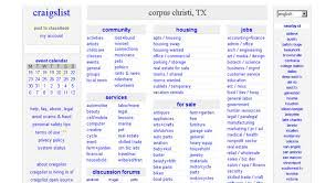 Maybe you would like to learn more about one of these? Access Corpuschristi En Craigslist Org Craigslist Corpus Christi Tx Jobs Apartments Personals For Sale Services Community And Event
