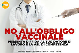 Il passaporto vaccinale è destinato ad avere effetti sulla ripresa del turismo e l. Obbligo Vaccinale Scarica La Diffida Per Il Datore Di Lavoro E La Asl Di Competenza Ribellione Resistenza Rinascita
