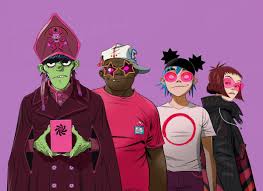 Attēlu rezultāti vaicājumam “Gorillaz”