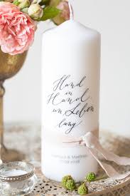 Individuelle Hochzeitskerze Personalisierte Hochzeitskerze Hand In Hand Ein Leben Lang Moderne Hochzeitskerze Hochzeitskerze Hochzeitskerze Modern Traukerze
