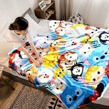 Selimut bulu halus karakter, daerah khusus ibukota jakarta. Jual Selimut Bulu Halus 140x190 Motif Karakter Anak Tsum Tsum Murah Impor Berkualitas Terbaru Juli 2021 Blibli