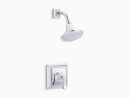 The nebia shower head is said to use 0.75 gpm which is amazing but the item itself is too expensive for ordinary folk. K Ts462 4v Memoirs Stately Rite Temp Shower Valve Trim With Deco Lever Handle And 2 5 Gpm Showerhead Kohler Canada