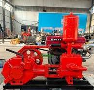 BW160 single cylinder diesel engine mud pump