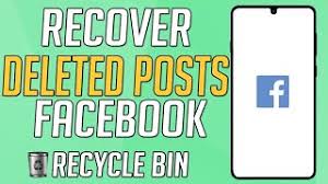 Click on the three dots as shown below. How To Recover Facebook Deleted Posts From Facebook Recycle Bin Folder Youtube