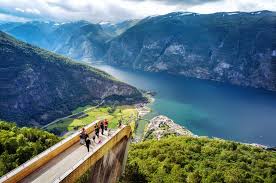 Norge or noreg) is the westernmost, northernmost — and surprisingly also the easternmost — of the three scandinavian countries. Norway S Aurlandsfjord The Winner In Summer Of Domestic Travel