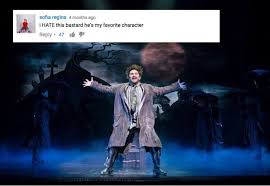 Welcome to the winter garden! The Whole Being Dead Thing Beetlejuice Tony Awards Musical Movies