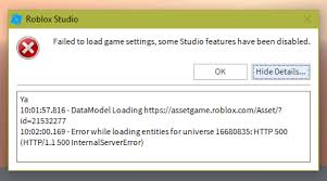 Today i will be showing you, how to remove this game may not function as intended, from your roblox game. My Game Is Not Loading Robloxcritical Studio Bugs Devforum Roblox