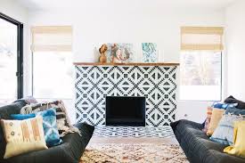 Black And White Tile Fireplace Surround Blog Veneer Designs Fireplace Tile Surround Fireplace Tile Living Room With Fireplace