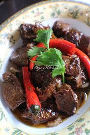 Cara masak daging babi rendang, rendang daging babi ? Resepi Rendang Hati Dan Limpa Resepikek Camored Com