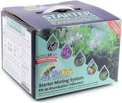 Reptiles, like chondros, tortoses, chameleons, geckos, exotic amphibians like dart frogs, salamanders as well as tropical plants. Amazon Com Mistking 22251 Starter Misting System V4 0 Petoverstock Black Pet Supplies