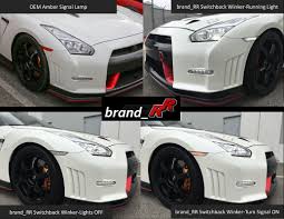 Introducing Brand Rr Front Switchback Clear Led Winker Lights For Nismo Gt R Gt Rr